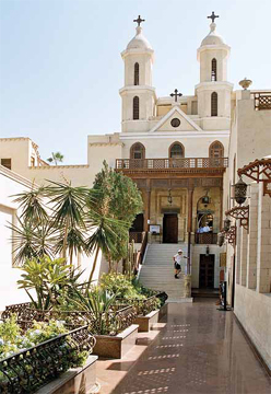 Подвешенная церковь Богородицы в Старом Каире